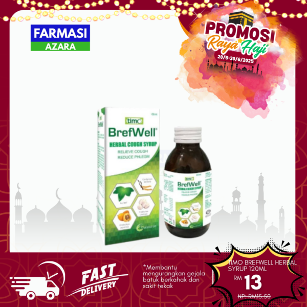 Timo BrefWell Herbal Syrup 120ml