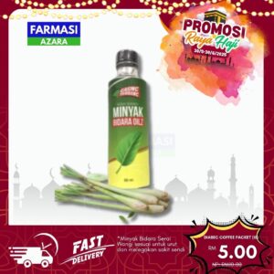 Bidara Oilz Serai Wangi 60ml