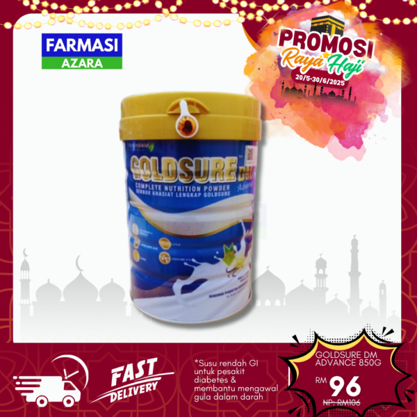 Nutrixgold GoldSure DM Advance 850g