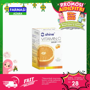 Shine Vitamin C 500 Plus 60's