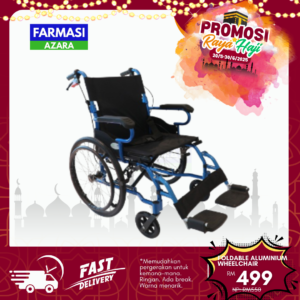 Foldable Aluminium Wheelchair