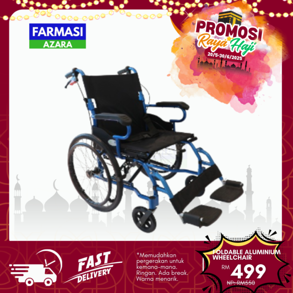 Foldable Aluminium Wheelchair