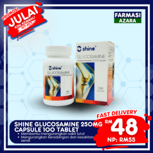 Shine Glucosamine 250mg 100's