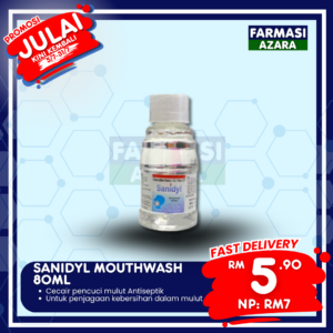 Sanidyl Mouth Wash 80ml