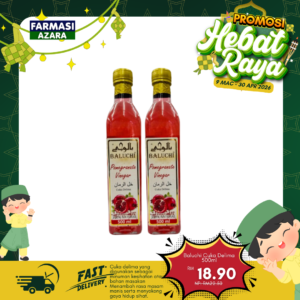 Baluchi Cuka Delima 500ml