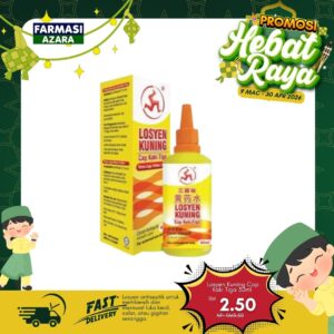 Losyen Kuning Cap Kaki Tiga 30ml